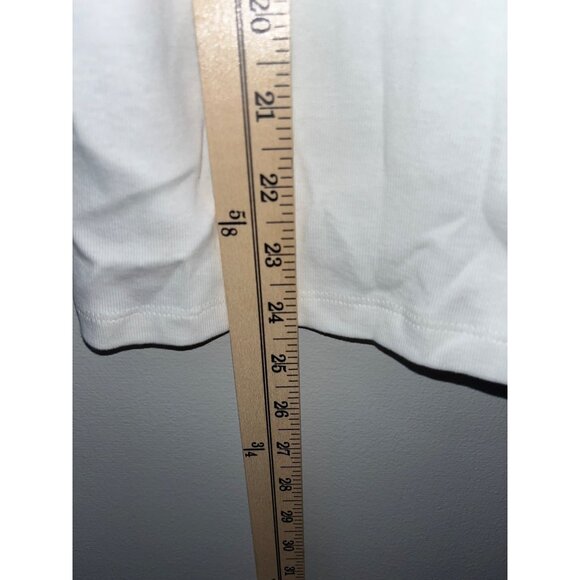 Rafaella Womens White‎ Zip Neck Top L/G - Picture 3 of 9